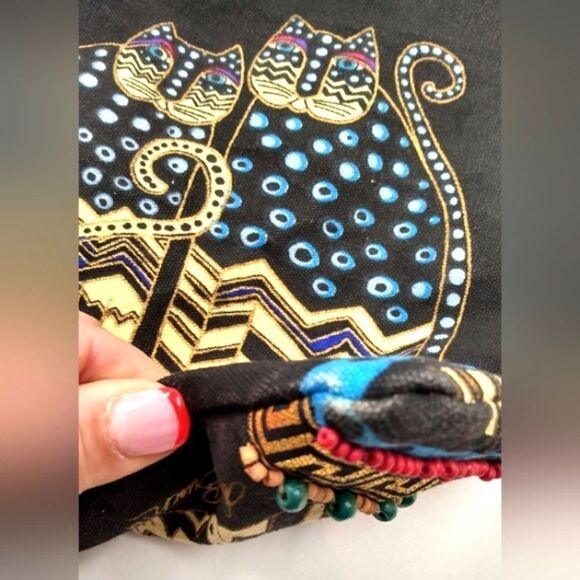 Laurel Burch Cat Purse Bag Crossbody Kitty Handbag - Picture 15 of 16